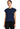 Cherokee Achieve Women's 1-Pocket Crew Neck Top in Navy