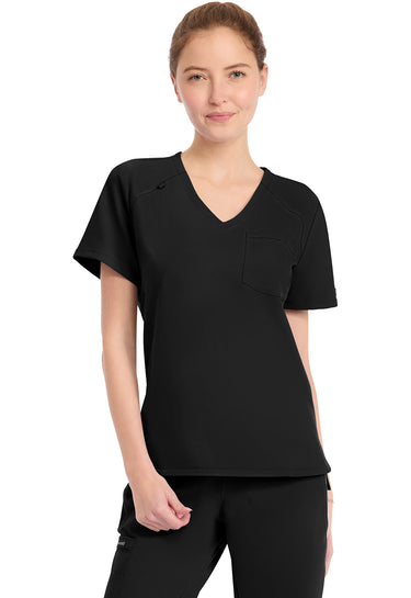 CK WW Originals Ultra Women's Tuck-in V-Neck Top - Black