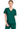 CK WW Originals Ultra Women's Tuck-in V-Neck Top - Hunter Green