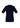 Womens Zip Front Short Sleeve Knit Cardigan - Navy back