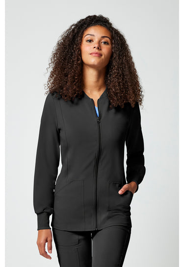CK Allura Zip Front Jacket - Black