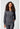 CK Allura Zip Front Jacket - Pewter
