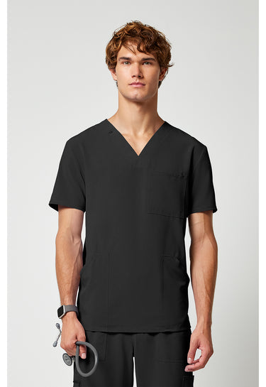 CK Allura Men's V-Neck Top - Black