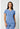 CK Allura Tuckable V-Neck Top - Ciel Blue