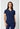 CK Allura Tuckable V-Neck Top - Navy