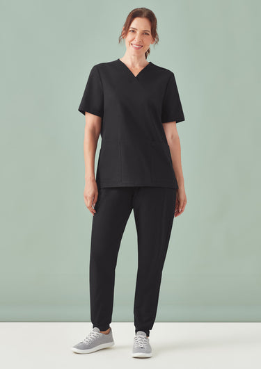 Womens Pulse Jogger Scrub Pant - Black