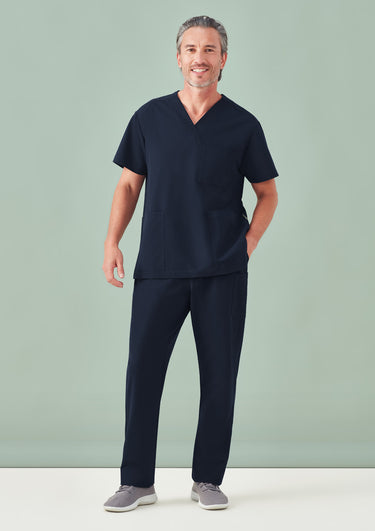 Unisex Pulse Straight Leg Scrub Pant - Midnight Navy