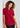 Womens Florence Plain Tunic - Cherry