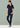 Womens Riley Slim Leg Jogger Scrub Pant - Midnight Navy