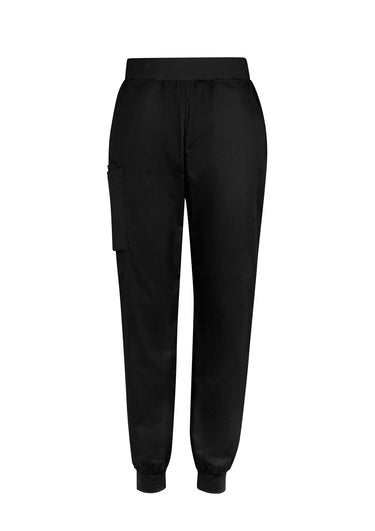 Biz Care Mens Riley Slim Leg Jogger Scrub Pant - Black