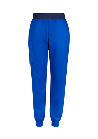 Mens Riley Slim Leg Jogger Scrub Pant - Electric Blue