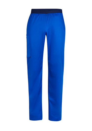 Mens Riley Straight Leg Scrub Pant - Electric Blue