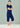 Biz Care Womens Avery Slim Leg Scrub Pant - Navy