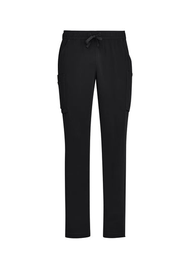 Mens Avery Straight Leg Scrub Pant - Black