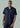 Mens Tokyo Scrub Top - Midnight Navy
