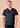 Mens Easter V-Neck Short Sleeve Scrub Top - Midnight Navy