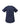Womens Rose Tunic Scrub Top - Midnight Navy back