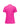 Womens Pink Short Sleeve Polo - Pink back