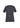 Womens Avery Round Neck Scrub Top - Charcoal back