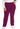 DK EDS Essentials Women's Mid Rise Straight Leg Drawstring Pant - Wine