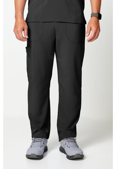 DK EDS Essentials Unisex Natural Rise Tapered Leg Pant - Black