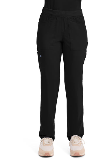 Dickies Mid Rise Tapered Leg Pull-on Pant - Black