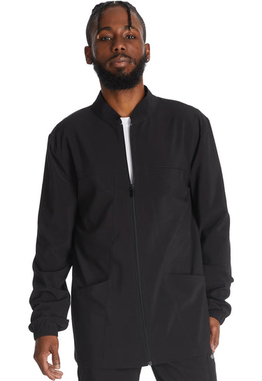 DK EDS Essentials Men's Zip Front Jacket - Black