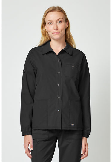 DK Forge Women's Snap Front Jacket - Black