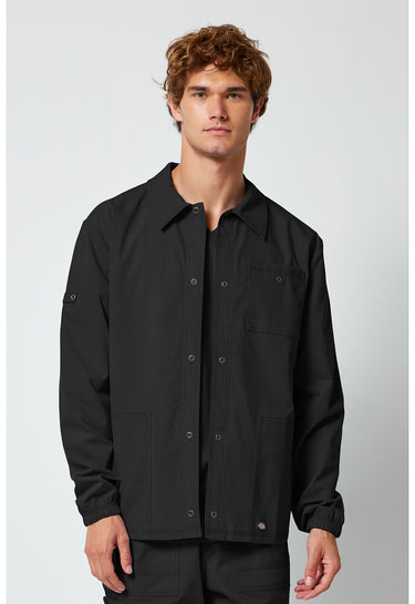 DK Forge Men's snap front jacket - Black