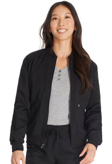DK Balance Zip Front Jacket - Black
