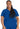 DK EDS Essentials Women's Mock Wrap Top - Galaxy Blue