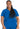 DK EDS Essentials Mock Wrap Top - Royal