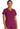 DK EDS Essentials Mock Wrap Top - Wine