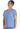 Dickies Notched V-Neck Top - Ciel Blue