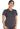 Dickies Notched V-Neck Top - Pewter