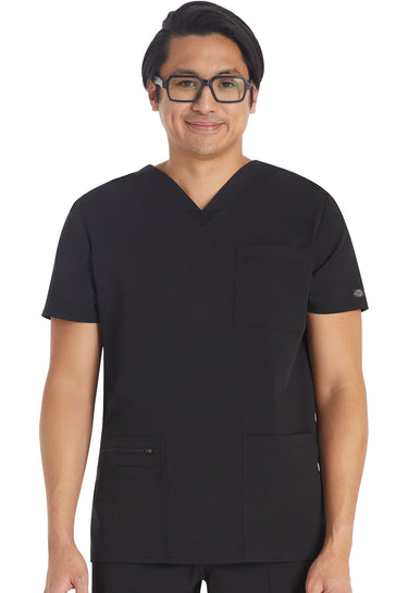 Dickies Men's V-Neck Top - Black