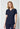 DK Forge Women's V-Neck Top - Navy