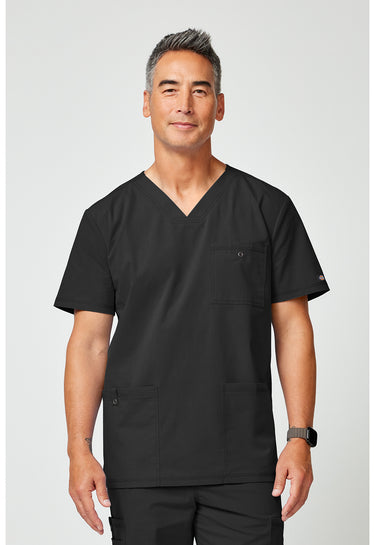 DK Forge Men's V-Neck Top - Black
