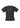 Womens Contrast Scrub Top - Black/Pewter
