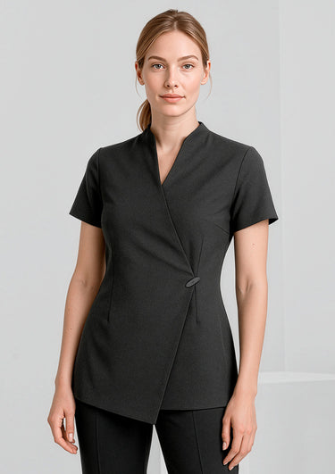 Womens Spa Tunic - Black