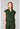HH 360 Mandarin Collar Crop Top - Dark Pine