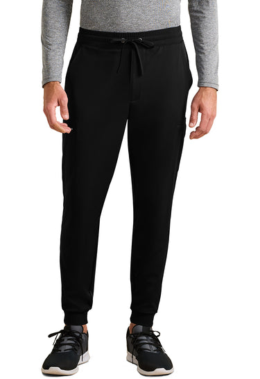 HH Works Rafael Men's Mid Rise Zip Fly Jogger - Black