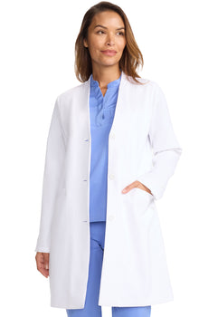 HH White Coat Women's 34" Lab Coat - White