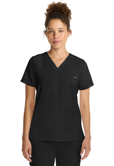 HH Quest Women's Tuck-in V-Neck Top - Black