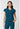 Cherokee Pursuit Women's Dolman V-Neck Top - Caribbean Blue