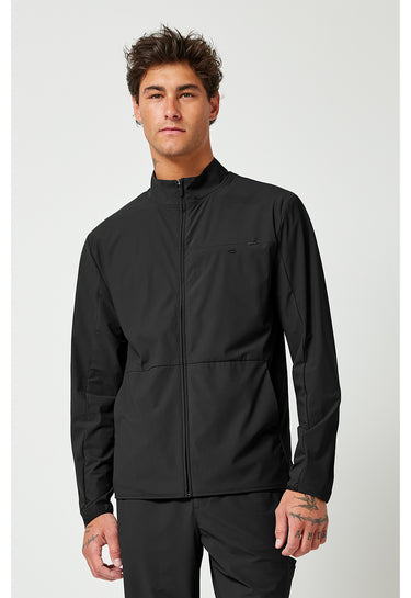 Cherokee Pursuit Men's 3-Pocket Warm-up Jacket - Black