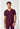 Cherokee Pursuit Men's 3 Pocket V-Neck Top - Wine