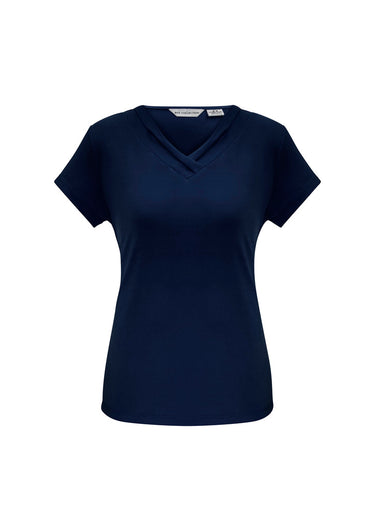Womens Lana Short Sleeve Top - Ink