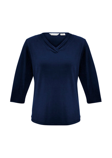 Womens Lana 3/4 Sleeve Top - Ink