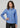 Womens Chambray Long Sleeve Shirt - Chambray Blue